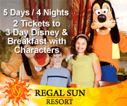 Disney World Character Breakfast Vacation Packages